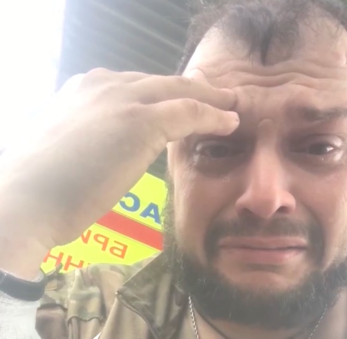 Video: Russian soldier cries after a deadly assault on Volchansk